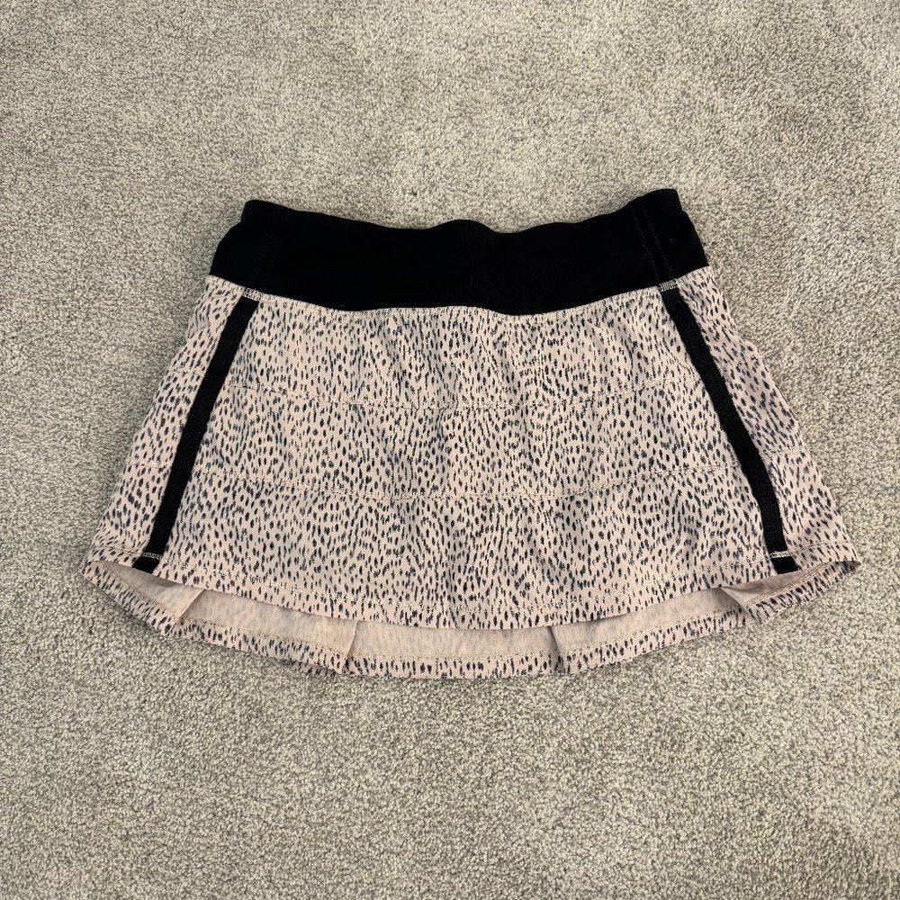 Lululemon Pace Rival Dottie Dash Tennis Skirt Size 4